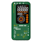 LinkMejor V30 Digital Multimeter Infrared Thermometer Measures AC/DC Voltage Current Resistance Capacitance Frequency Dual Power Options Flashlight V~Alert 4:1 Object Distance Ratio