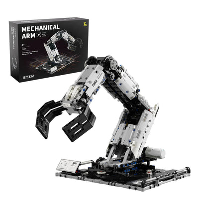 LinkMejor T2007 Multi-Axis Collaborative Robotic Arm Building Block Assembly Kit APP Dynamic Remote Control Bricks Set Creative Toys Adult Kid Gift