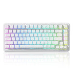 ATTACKSHARK X82PRO HE Mechanical Gaming Keyboard RGB 75% Layout Tri-mode Magnetic Amber Axis with 0.01mm RT Accuracy 8KHz Return Rate Gamer Keyboards