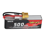 LinkMejor Storm 7.4V 500mAh 95C 2S LiPo Battery for Freestyle Racing Quadcopter Helicopter Drone
