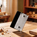 Manual Edge Trimmer Right Angle Woodworking Plane Straight Edge Black Replaceable Stainless Steel Blade Wood Chamfer Rounded Edge Hand Tool