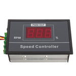30A DC 6V 12V 24V 48V PWM Motor Speed Controller LED Digital Display Adjustable Voltage Regulator with Potentiometer Switch
