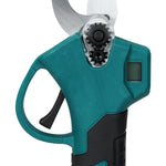 Drillpro Cordless Electric Pruning Shears with Powerful Brushless Motor and SK5 High Carbon Steel Blade for Quick and Efficient Cutting Ideal for Gardening Landscaping and Farming Includes Rechargeable Lithium Batteries