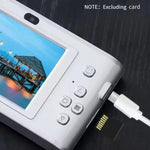 4K Digital Camera Travel Selfie Camara 50 Megapixels HD Photography 2.4inch Screen Entry-Level Kids School Selfie Mini Retro Cam
