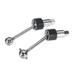 2PCS LDRC A86 A86P 1/18 RC Car Metal Drive Shaft LA0038 Drift Vehicles Models Spare Parts Accessories