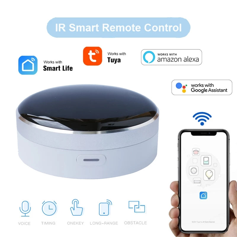 Tuya IR Smart Home Intelligent WIFI Infrared Remote Controller Voice Remote Control Works with Alexa Google Home Smart Life APP