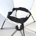 55cm Portable Rain Fishing Umbrella Hat Foldable Outdoor Fishing Anti-Sun Waterproof Umbrella Camping Head Cap Beach Head Hats