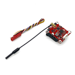 LinkMejor 5.8GHz 48CH 2W 30mm*30mm FPV Transmitter VTX Module Ultra-high Power 2000MW Built-in Microphone Support OSD for Fixed Wing FPV Drone Long Rang