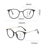 Progressive Multifocal Anti-blue Light Reading Glasses HD Lightweight Fashion Presbyopia Glasses