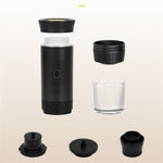 Comfook Portable Espresso Coffee Machine USB Digital Display NS Capsule & Powder Extraction Coffee Maker Outdoor for Car Home Travel