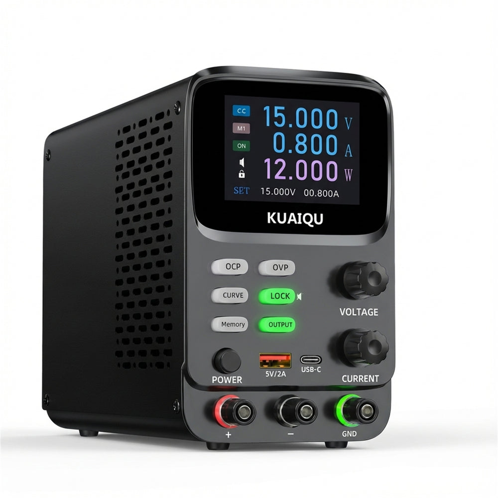 LinkMejor Series Regulated Power Supply Adjustable Voltage 0-30V Current 0-5A 0-10A High Precision Digital Display Lab Equipment Power Source