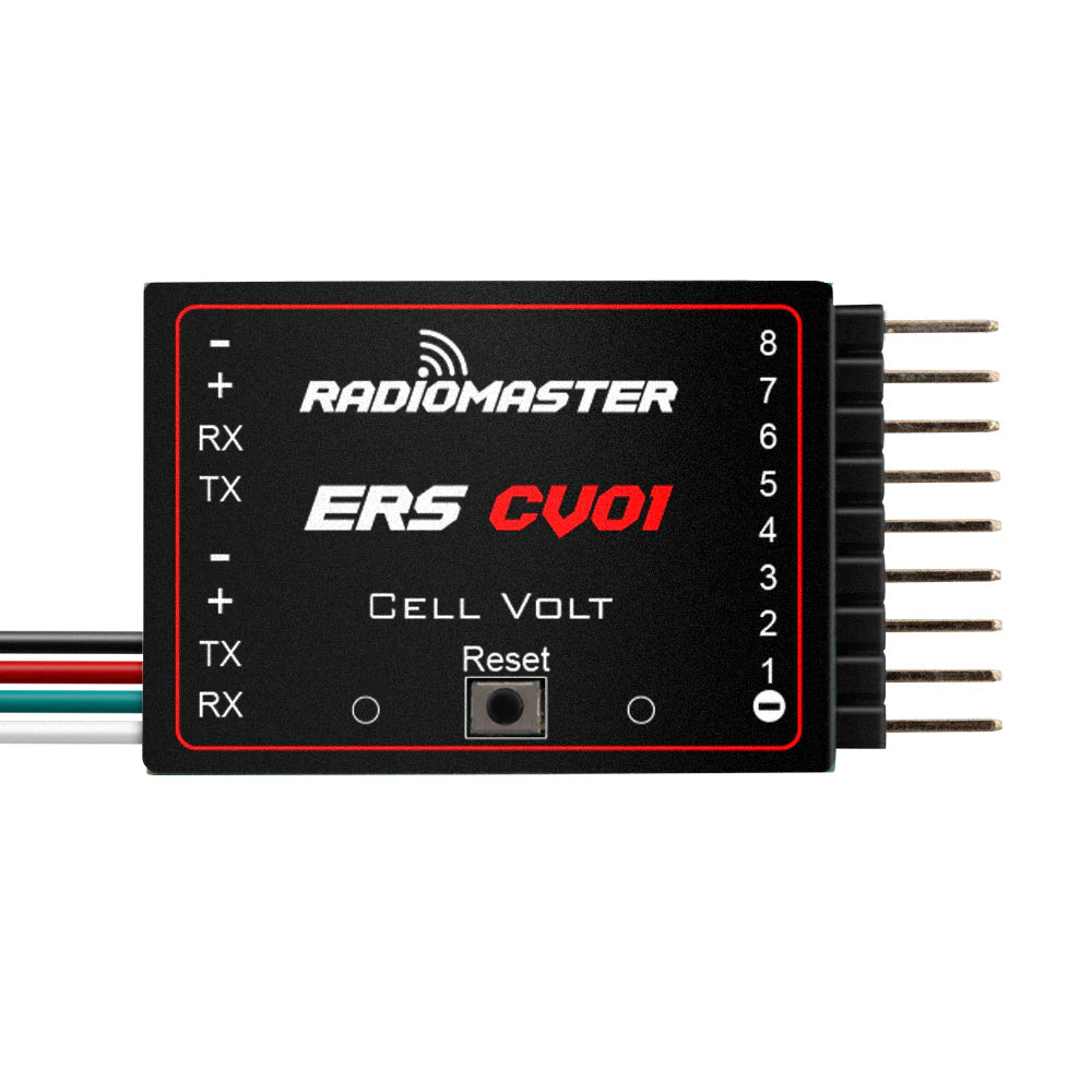 Radiomaster ERS-CV01 Precision Plug-and-Play Cell Voltage Sensor for Compatible ExpressLRS PWM Receivers