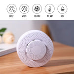 Tuya Zigbee/WIFI Smart Air Box Carbon Dioxide Detector CO2 Gas Sensor Formaldehyde VOC Temperature Humidity Sensor App Control