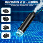 Portable Water Transfer Pump 100W Brushless Motor for Makita Battery 635GPH 20V Cordless Garden Pool Basement Flood Drainage