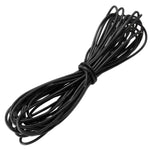 LinkMejor 5 Meter Black Silicone Wire Cable 10/12/14/16/18/20/22AWG Flexible Cable