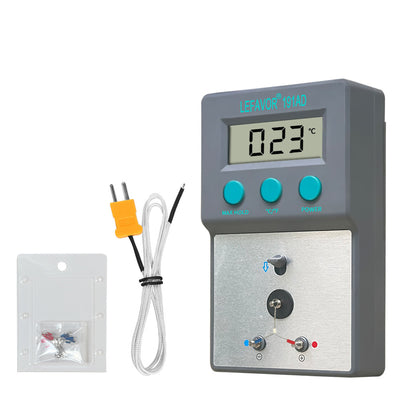 LinkMejor 191AD Soldering Iron Temperature Tester 0-800°C 32-1500°F High Accuracy LCD Display Auto Power Off K-Type Sensor
