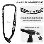 LinkMejor Bike Chain Lock Portable High Security Anti-Theft Bicycle Lock with 2 Keys for Bicycle Electric Scooter Motorcycle