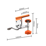 2PCS Track Saw Guide Rail Clamp for Makita and Festool Guide Rail System