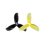 2 Pairs GEMFAN D2.8 3-blade 2.8 Inch PC Propeller 1.5mm Hole for RC FPV Racing Drones