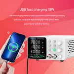 LinkMejor Adjustable DC Power Supply TPS-C3010 150W 300W 320W 360W 0-160V Regulated Power Supply USB Fast Charge Overcurrent Protection Digital Display