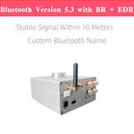 LinkMejor TFT2.8 PLAYER02 Bluetooth 5.3 Audio Decoder Board 2.8 Inch IPS Screen MP3 FLAC WAV Playback USB Sound Card LINE Input EQ Settings