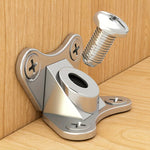 Zinc Alloy Corner Bracket L Shaped Support Connector 10 Pack Rust Resistant Heavy Duty Screws Included Furniture Hardware for Tables Chairs Shelves Cabinets
