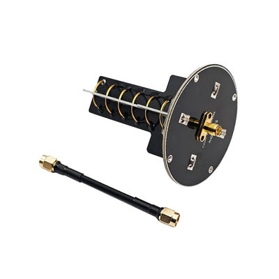 5.8GHz 13dBi High Gain Directional Antenna RHCP SMA RP-SMA FPV Antenna 50W Max Input VSWR 1.5 for FPV Drone VTX Transmitter RC Quadcopter Freestyle Long Range