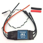 LinkMejor 40A Brushless ESC 2-6S No BEC / 3-4S With 5V 5A BEC for RC Airplane Fixed Wing