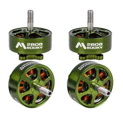 1/4PCS LinkMejor M2808 2808 1100KV 3-6S High Speed Brushless Motor for MOZ7 DIY 7-8 Inch Long Range RC Drone FPV Racing