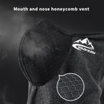 Golovejoy Winter Breathable Windproof Anti-smog Cycling Mask Warm Ear Protection Neck Cover for Outdoor Sports Skiing