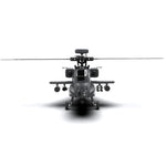 LinkMejor F11-S 1:32 AH-64 Apache Scale 2.4G 6CH GPS Altitude Hold Optical Flow Positioning 5.8G FPV Camera Dual Brushless Motor Flybarless RC Helicopter RTF