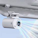 Cooling Clip-on Fan Umbrella High Speed Fan 360° Rotatable 100 Speed USB Rechargeable Multifunctional for Outdoor Car