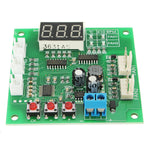 LinkMejor® DC 12V 24V 48V 2 Way Cooling PWM 4 Wire Fan Temperature Controller Temperature Speed Display