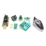 CH341B 24 25 Series EEPROM Flash BIOS USB Programmer 2-3 Megabits/Min Erase Speed Includes 1.8V Adapter and SOIC8 Test Clip
