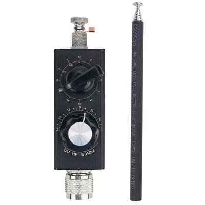 30W QRP Shortwave Antenna HF Antenna 5MHz-55MHz Full-Band Tuned Antenna for FT-817 818 703 K1 K2 USDX MCHF