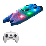 LinkMejor 826 2.4G Mini RC Boat RTR 360° Roll Cool Light Waterproof Speedboat Vehicle Model