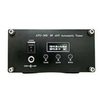 ATU-300W Automatic Shortwave Antenna Tuner Impedance Matcher 1.8-54MHz 5Ω-1200Ω 350W Peak OLED Display For GP Long Wire Antennas