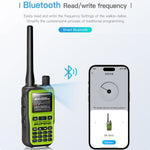 2Pcs BAOFENG UV-5R Mini 5W Walkie Talkie Bluetooth APP Programming Multi Band One Click Copy Frequency Type-C 5R Mini Two Way Radio