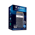 Kemei-Classic Rechargeable Electric Shaver for Men Versatile Grooming Tool with Twin Blade Safety Features Compact Design Ideal for Face Body Bikini Underarm Use