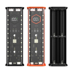 21700 Battery Storage Box 4 Slots DIY Power Bank Box for 21700 Charger Dual USB Output Type-C Input Battery Holder Case