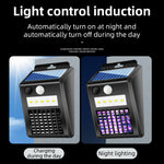 2-in-1 Solar Mosquito And Motion Sensor LED Light Outdoor Induction Wall Lamp Electric Insect Fly For Backyard Patio Camping
