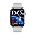 QX17 2.01inch HD Screen GPS Compass bluetooth Call Heart Rate Blood Oxygen Monitor Sleep Monitoring Breathing Exercise Pressure Detection Female Health SOS Voice Assistant Multi-sport Modes IP68 Waterproof Smart Watch