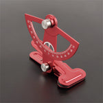 Metal Rudder Surface Protractor Meter Rudder Angle Ruler For RC Model Airplane