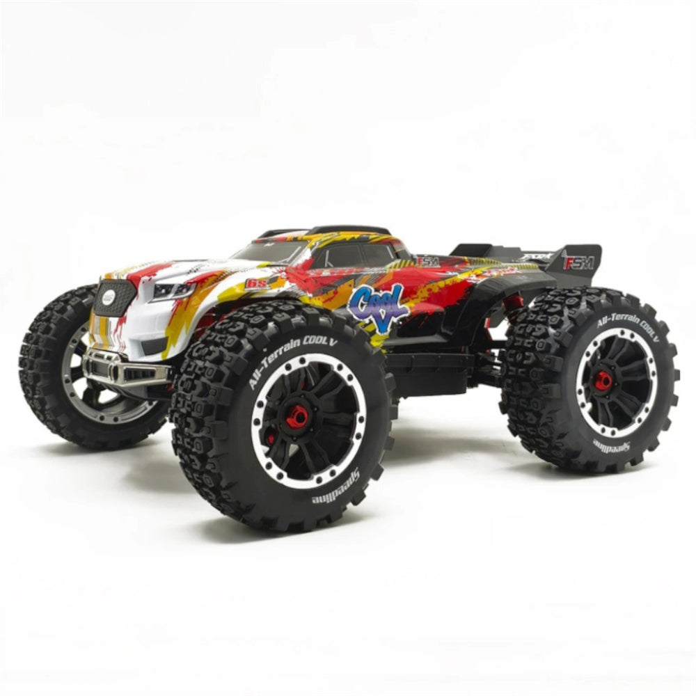 FSR LinkMejor CoolV 6S 33726 1/8 2.4G 4WD 110km/h Brushless RC Car Truggy High Speed Monster Off Road Truck Hobbywing Motor ESC with Gyro Metal Oil Shocks Diffs Gears Vehicles Models Toys