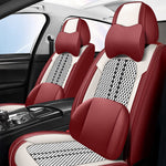 Universal 9D Car Seat Covers Breathable Nappi Fabric Durable Ergonomic Design Easy Installation Universal Fit for Sedan SUV Comfortable Automotive Interior Accessories