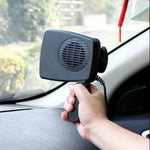 200W 12V Electric Car Heater Defroster Multi-function Portable Defogger Windshield Defroster Heating Cooling Dual Modes For All Season