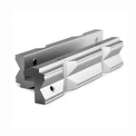 2PCS Vise Jaws Milling Vise Jaw Clamps Magnetic Bench Vice Pad Tools for Gripping Mechanical Tube Fitting Fixed Protector