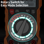 2in1 ZOYI ZT1000R Multimeter Insulation Tester 5 Voltage Settings 1000V AC DC True RMS High Accuracy Backlit Screen Professional Measuring Tool