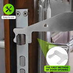 5PCS Stainless Steel Multi-Functional Pry Bar Tool Ergonomic Handle Waterproof Design Nail Puller Bottle Opener Portable Emergency Tool for Firefighters Police EMS