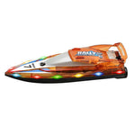 K440 RTR 2.4G RC Boat High Speed Dual Powerful Motor LED Light Vehicles Models Toys